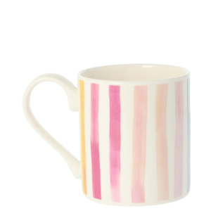 Bluebellgray Market Stripe Cerise Mug 300ml